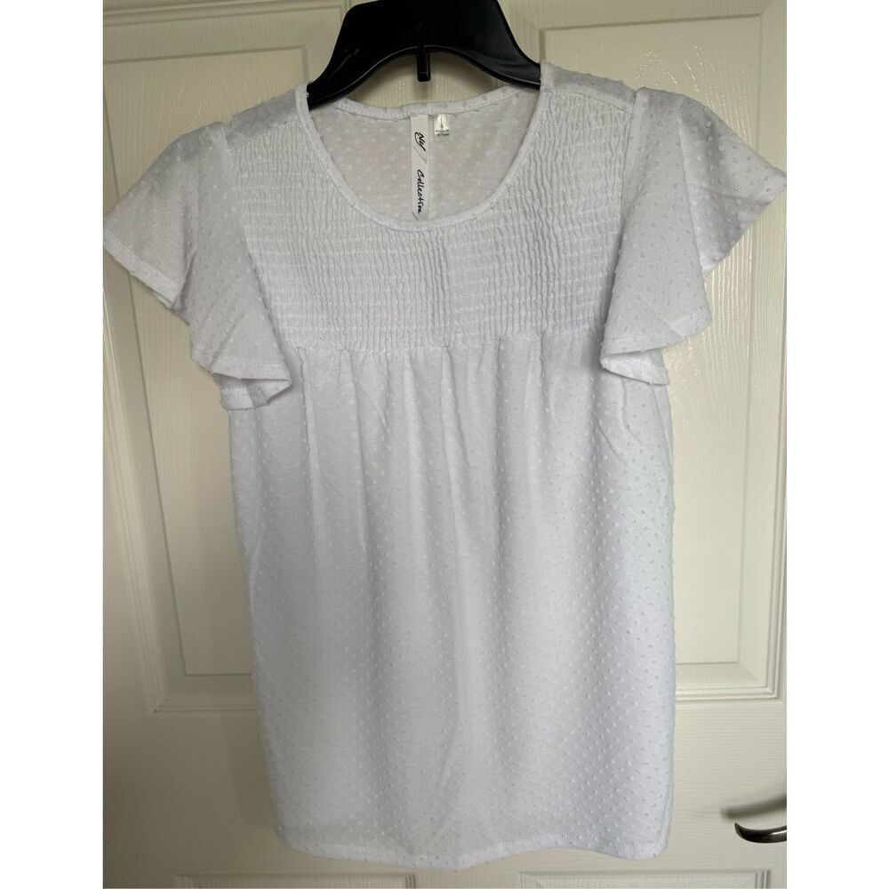 NY Collection Small White Top